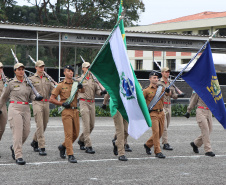 Polícia Militar do Paraná faz cerimônia em homenagem a Tiradentes, em São José dos Pinhais
