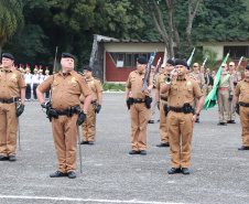 Polícia Militar do Paraná faz cerimônia em homenagem a Tiradentes, em São José dos Pinhais