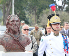 Polícia Militar do Paraná faz cerimônia em homenagem a Tiradentes, em São José dos Pinhais