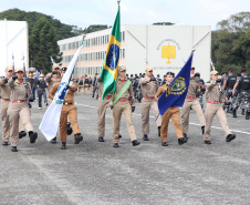 Polícia Militar do Paraná faz cerimônia em homenagem a Tiradentes, em São José dos Pinhais