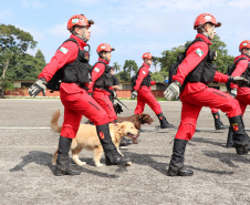 Polícia Militar do Paraná faz cerimônia em homenagem a Tiradentes, em São José dos Pinhais