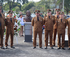 Polícia Militar do Paraná faz cerimônia em homenagem a Tiradentes, em São José dos Pinhais