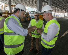 Obra do novo terminal da Klabin no Porto de Paranaguá está avançada