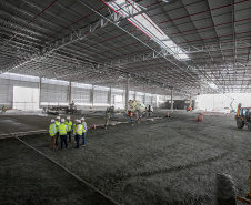 Obra do novo terminal da Klabin no Porto de Paranaguá está avançada