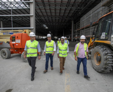 Obra do novo terminal da Klabin no Porto de Paranaguá está avançada