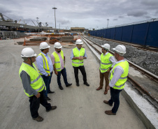 Obra do novo terminal da Klabin no Porto de Paranaguá está avançada