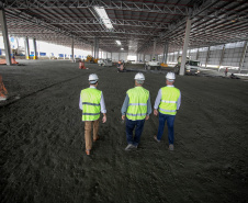 Obra do novo terminal da Klabin no Porto de Paranaguá está avançada