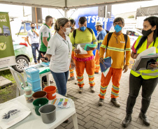  Saúde nos Portos atende portuários em Paranaguá