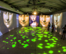 MON promove visita mediada, oficina e videoconferência da exposição “Da Vinci Experience”