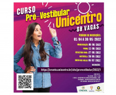 Inscrições abertas para cursinho pré-vestibular Unicentro