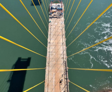 Obra da Ponte da Integração Brasil – Paraguai chega a 82% de conclusão 