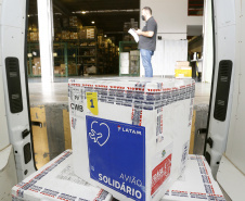 Estado recebe 111 mil vacinas contra a Covid-19, maioria das doses para crianças