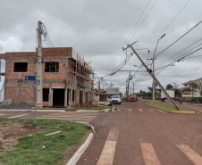 Após fortes chuvas, equipes da Copel trabalham em todo o Estado para recompor rede de energia