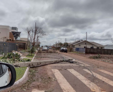 Após fortes chuvas, equipes da Copel trabalham em todo o Estado para recompor rede de energia