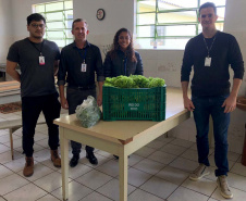 Presos de Guarapuava cultivam orgânicos que são distribuídos à instituições de acolhimento