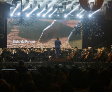 Orquestra Sinfônica do Paraná apresentou primeiro concerto da série Clássicos Sertanejos