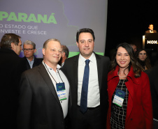 Governador Carlos Massa Ratinho Junior participa de evento da Invest Paraná no Museu Oscar Niemeyer, em Curitiba - Curitiba, 17/05/2022 - 