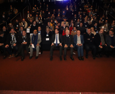 Governador Carlos Massa Ratinho Junior participa de evento da Invest Paraná no Museu Oscar Niemeyer, em Curitiba - Curitiba, 17/05/2022 - 