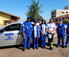 Sanepar faz vistoria técnica em ligações de esgoto em Cascavel