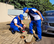 Sanepar faz vistoria técnica em ligações de esgoto em Cascavel