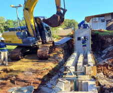   Sanepar implanta nova estação de tratamento de esgoto de Corbélia