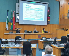   Sanepar apresenta obras e presta esclarecimentos à Câmara de Londrina 