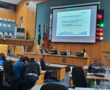   Sanepar apresenta obras e presta esclarecimentos à Câmara de Londrina 