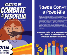 Governo do Paraná lança cartilha para a Semana Estadual Todos Contra a Pedofilia