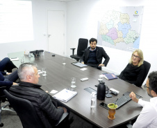 Dirigentes da Fomento Paraná discutem parcerias com nova diretoria da ABDE
