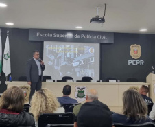 PCPR recebe palestrantes do Serviço de Segurança Diplomática dos EUA 