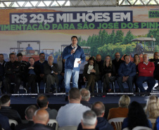 Liberação de 29,5 milhões de reais para obras de pavimentação em São José dos Pinhais