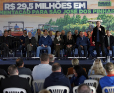 Liberação de 29,5 milhões de reais para obras de pavimentação em São José dos Pinhais