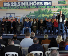 Liberação de 29,5 milhões de reais para obras de pavimentação em São José dos Pinhais