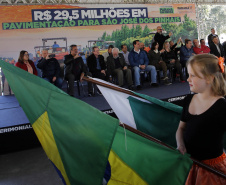 Liberação de 29,5 milhões de reais para obras de pavimentação em São José dos Pinhais