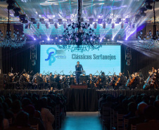 Orquestra Sinfônica do Paraná apresentou primeiro concerto da série Clássicos Sertanejos