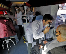 Comboio da Saúde para acelerar cirurgias oftalmológicas chega à Região Metropolitana 