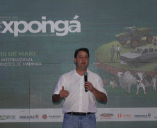 Governador Carlos Massa Ratinho Junior participa da abertura da Expongá 2022 - Maringá, 06/05/2022