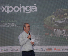 Governador Carlos Massa Ratinho Junior participa da abertura da Expongá 2022 - Maringá, 06/05/2022