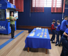 Receita Estadual leva ações de educação fiscal a alunos do Colégio Militar de Curitiba