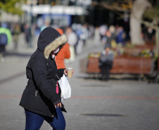 Paraná registra temperaturas mais baixas do ano nesta terça-feira