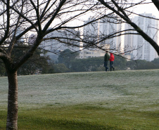 Frio intenso marca a semana no Paraná