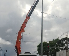 DER/PR garante nova iluminação para a rodovia João Leopoldo Jacomel 