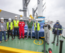 Porto de Paranaguá recebe navio com tecnologia sustentável