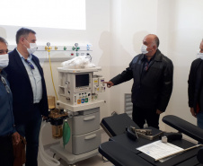 Secretário faz visita técnica aos Hospitais Regionais de Ivaiporã e Telêmaco Borba