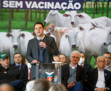 O Governo do Estado celebra nesta terça-feira (31) o primeiro ano do Paraná como área livre de febre aftosa sem vacinação e comemora os 10 anos de fundação da Agência de Defesa Agropecuária do Paraná (Adapar) - Curitiba, 31/05/2022