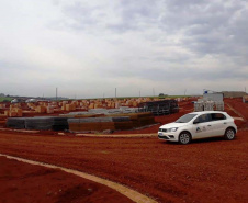 Obras de 75 casas populares do programa Vida Nova avançam em Jandaia do Sul