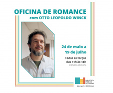 Biblioteca Pública do Paraná abre inscrições gratuitas para oficina literária de romance- nA FOTO, Otto Leopoldo Winck - 