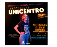 Unicentro divulga relação dos aprovados no Vestibular 2022 que realizaram pré-matrícula