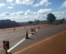 Duplicação da PR-323 em Doutor Camargo tem liberação parcial de nova pista 