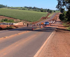 Duplicação da PR-323 em Doutor Camargo tem liberação parcial de nova pista 